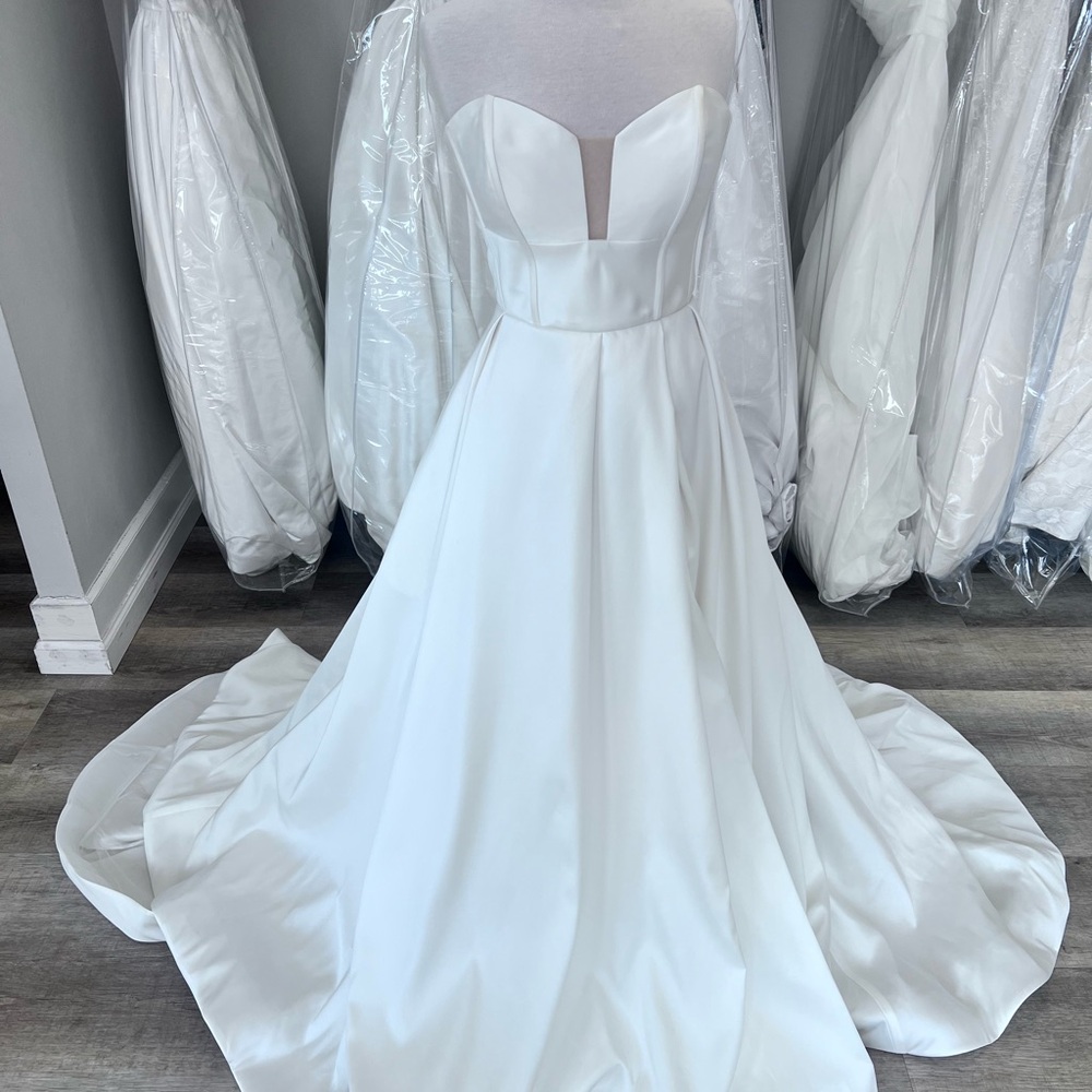 Nebula Eddy K Mikado A-Line Bridal Gown